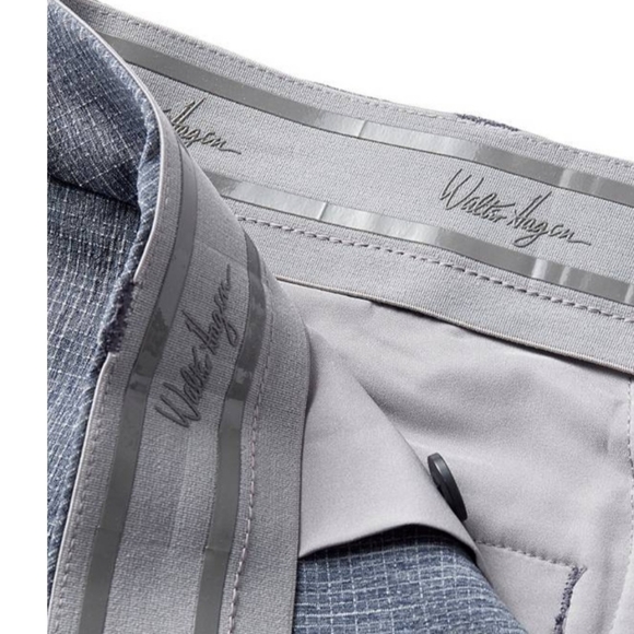 Walter Hagen Men's Perfect 11 Majors Textured Grid 10" Golf Shorts - Picture 5 of 7